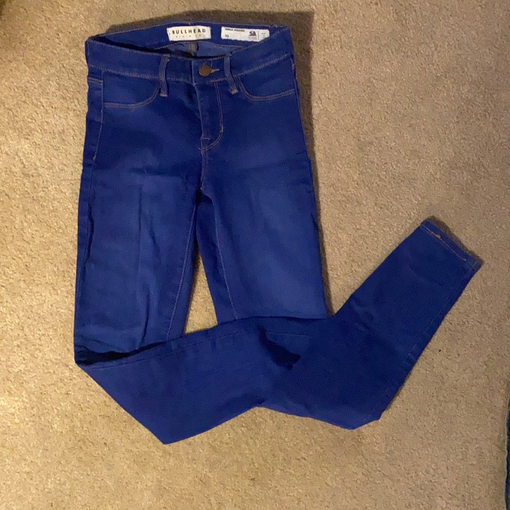 Bullhead Jeans - unique cornflower blue color